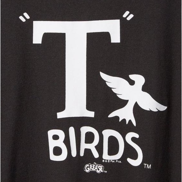 NWT Torrid Grease T-Birds Classic Fit Cotton Ringer Tee - Picture 4 of 11